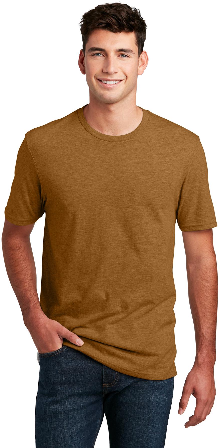 District ® Perfect Blend ® CVC Mens T-Shirt DM108 Sizes XS-4XL Tee