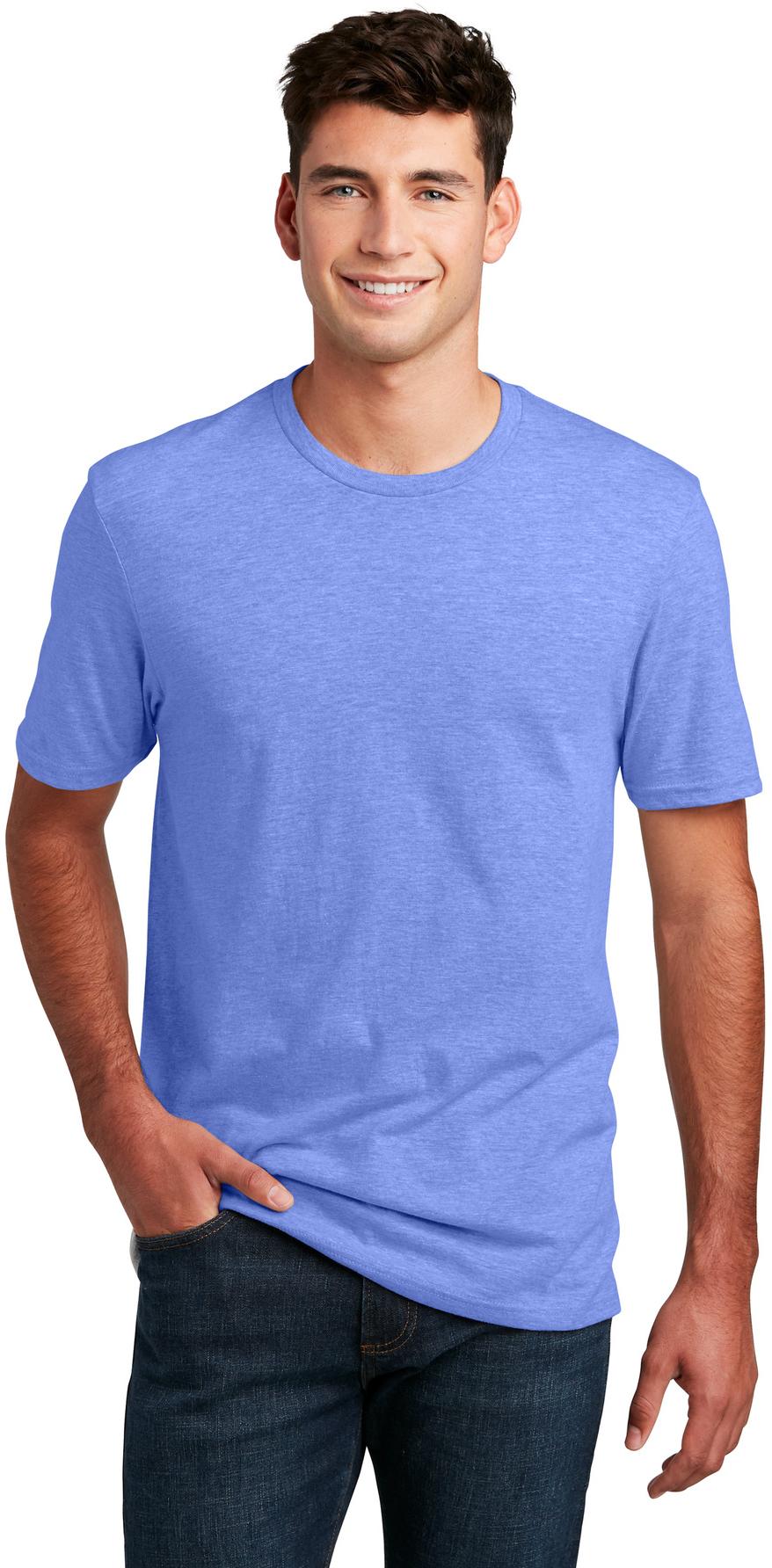 District ® Perfect Blend ® CVC Mens T-Shirt DM108 Sizes XS-4XL Tee