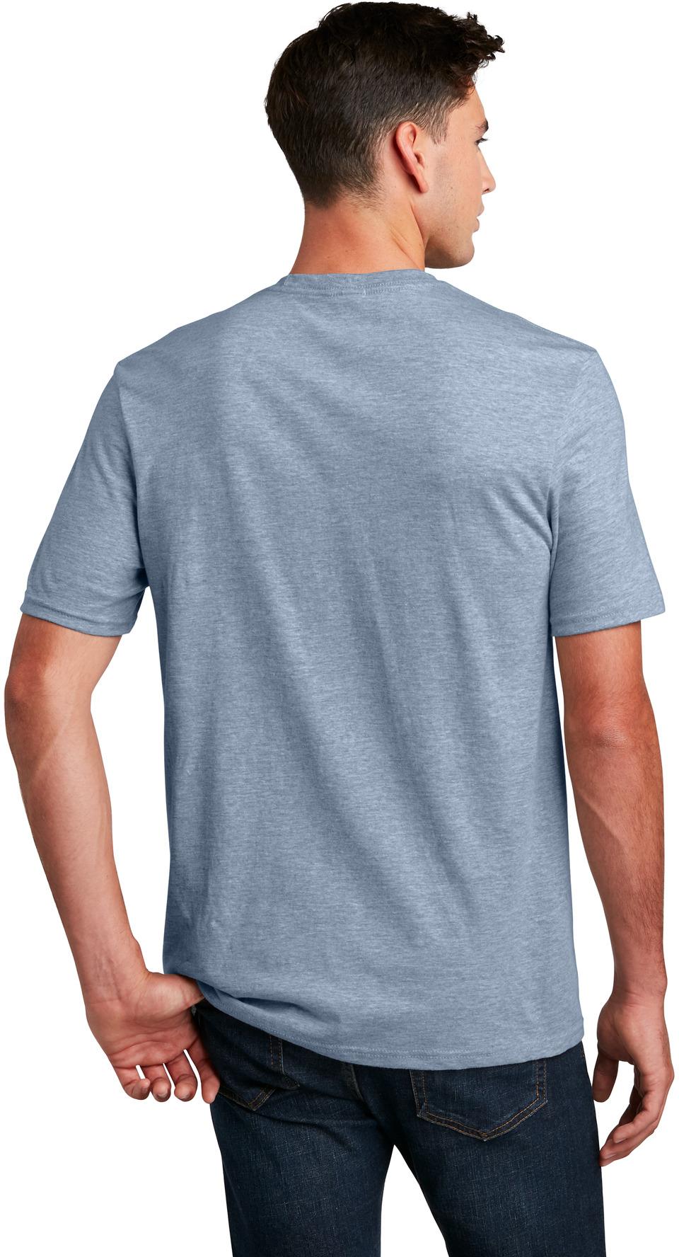 District ® Perfect Blend ® CVC Mens T-Shirt DM108 Sizes XS-4XL Tee