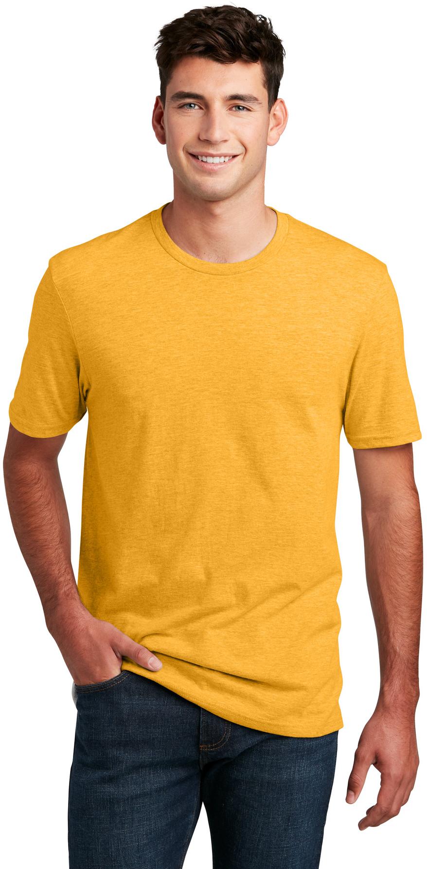 District ® Perfect Blend ® CVC Mens T-Shirt DM108 Sizes XS-4XL Tee