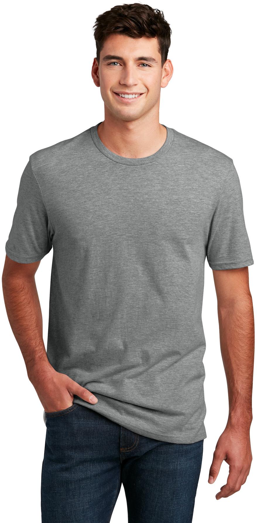 District ® Perfect Blend ® CVC Mens T-Shirt DM108 Sizes XS-4XL Tee