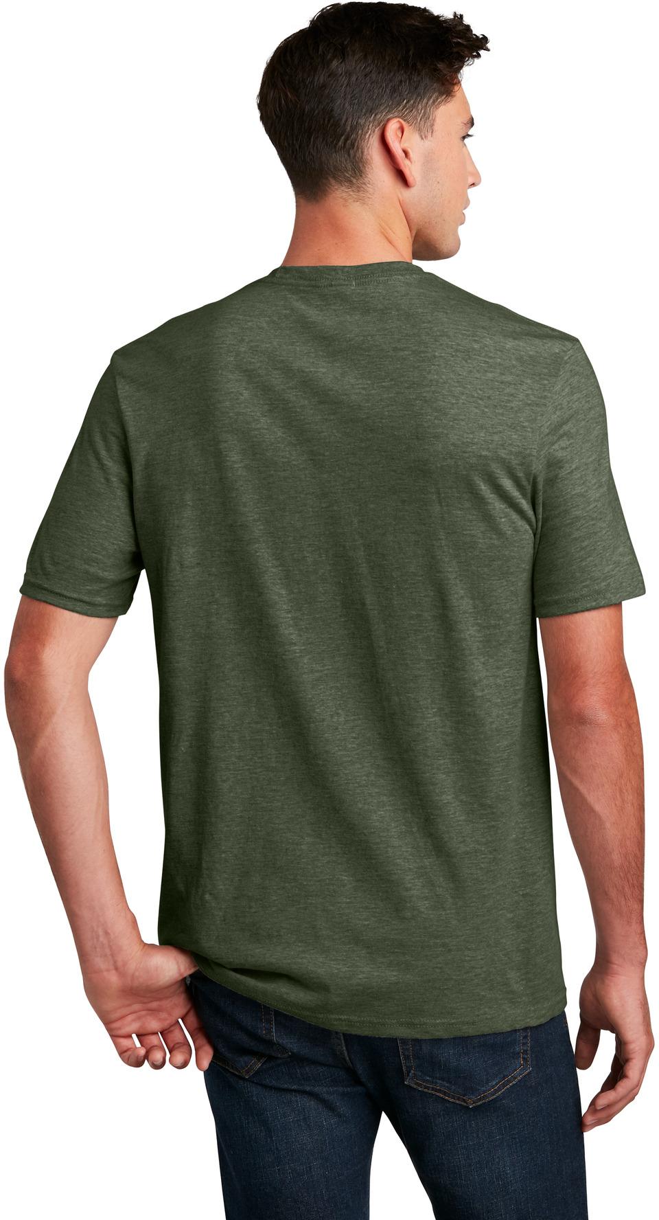 District ® Perfect Blend ® CVC Mens T-Shirt DM108 Sizes XS-4XL Tee