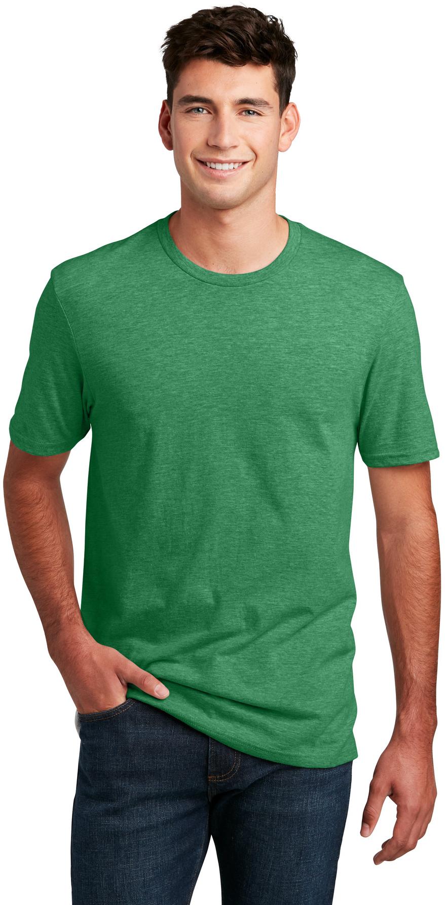 District ® Perfect Blend ® CVC Mens T-Shirt DM108 Sizes XS-4XL Tee