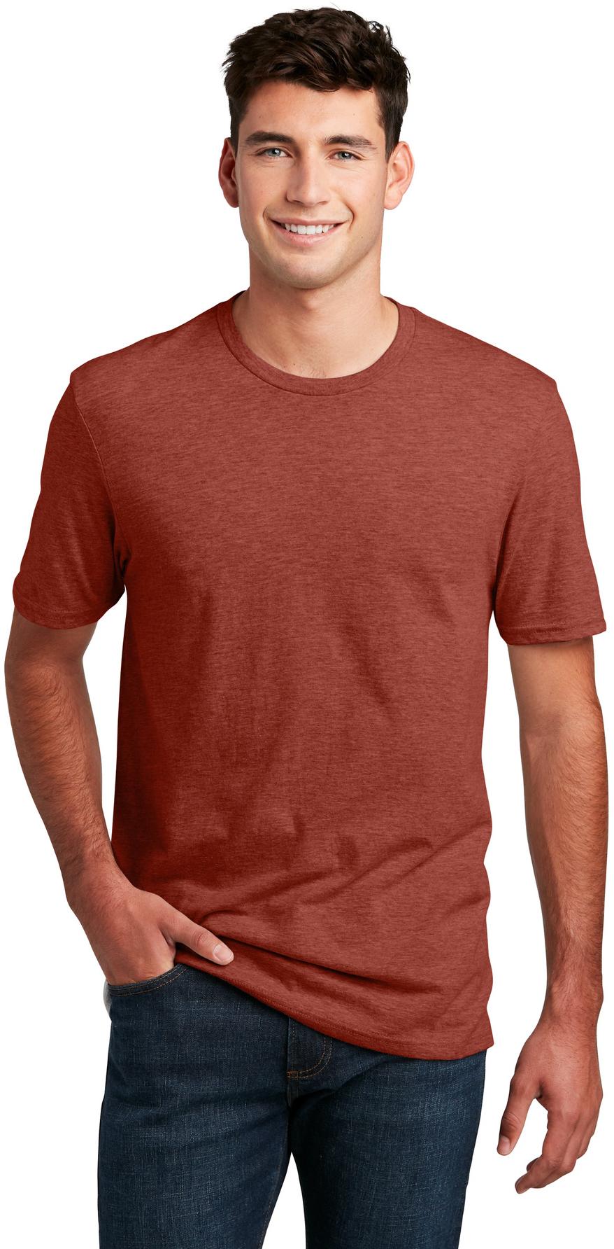 District ® Perfect Blend ® CVC Mens T-Shirt DM108 Sizes XS-4XL Tee