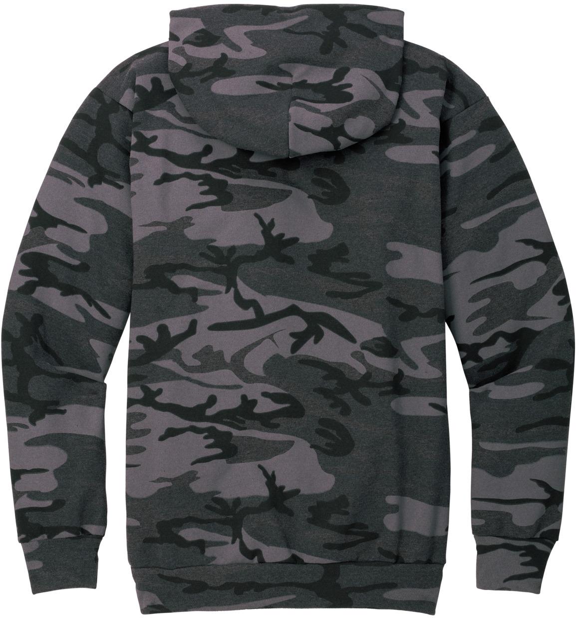 Port & Company ® Core Fleece Camo Pullover Hooded Sweatshirt PC78HC Sizes S-4XL