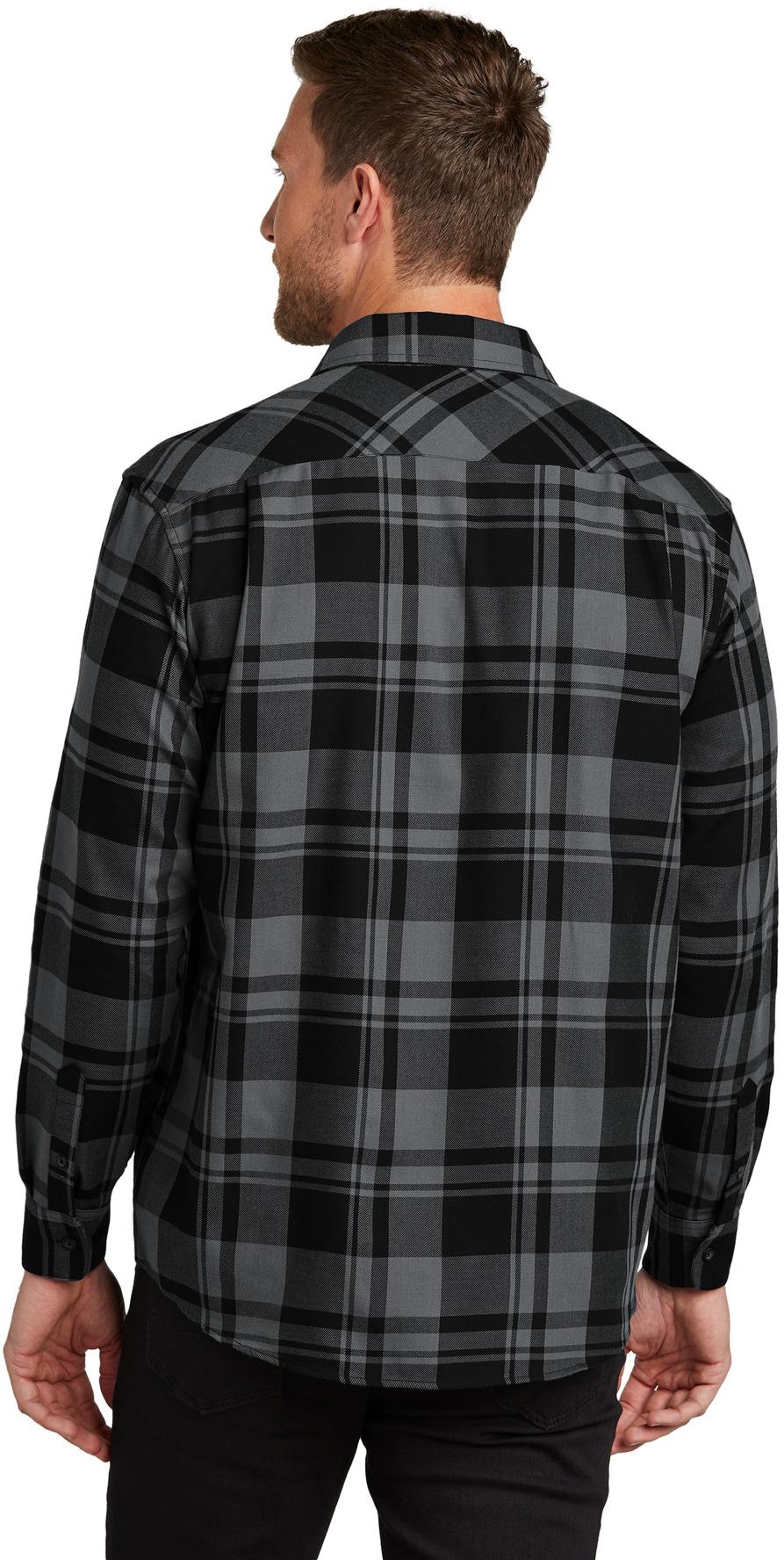Port Authority® kariertes Flanellhemd W668 Herren Größen XS-4XL - Bild 9 von 46