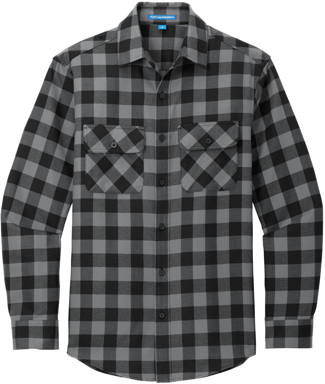 Port Authority® kariertes Flanellhemd W668 Herren Größen XS-4XL - Bild 15 von 46