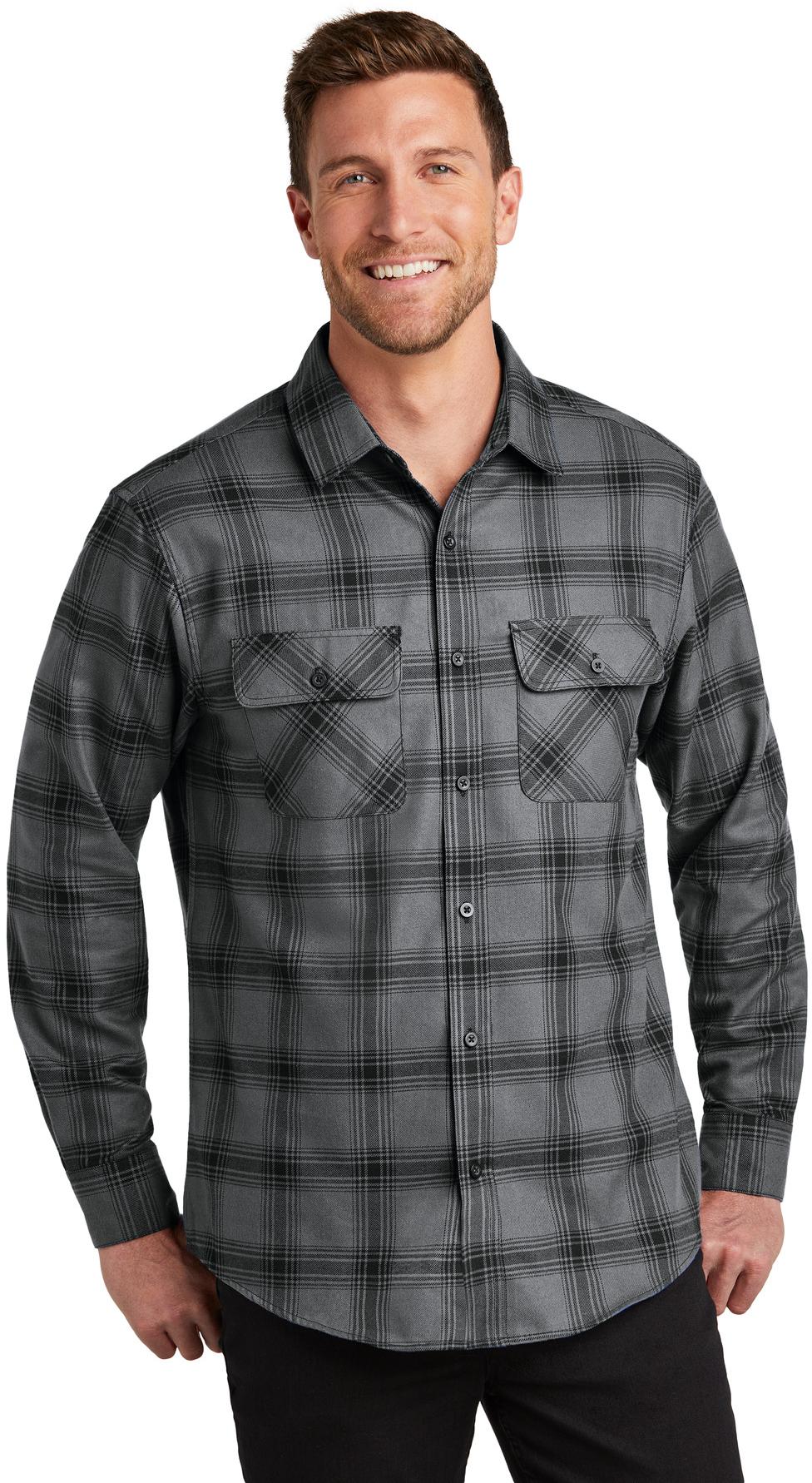 Port Authority® kariertes Flanellhemd W668 Herren Größen XS-4XL - Bild 17 von 46