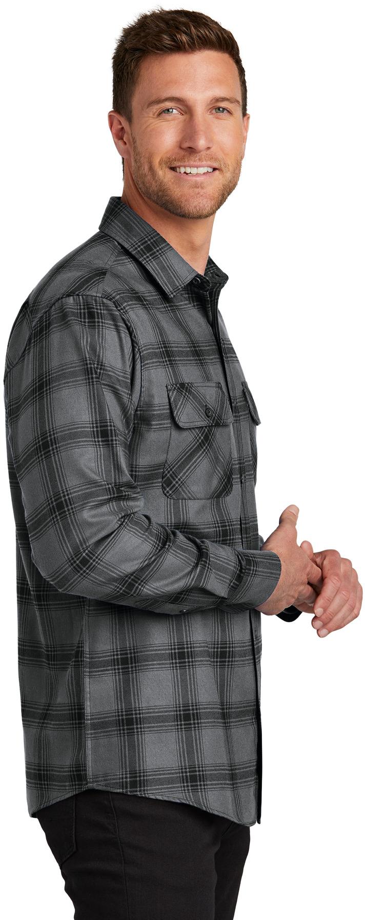Port Authority® kariertes Flanellhemd W668 Herren Größen XS-4XL - Bild 18 von 46