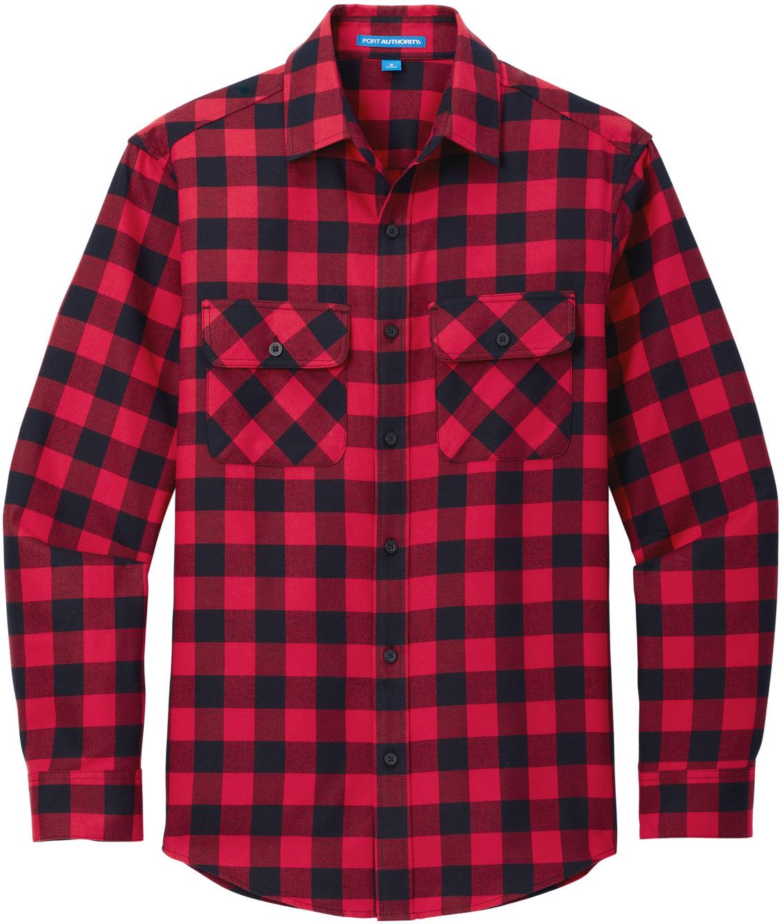 Port Authority® kariertes Flanellhemd W668 Herren Größen XS-4XL - Bild 30 von 46