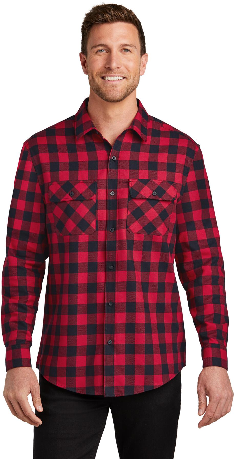 Port Authority® kariertes Flanellhemd W668 Herren Größen XS-4XL - Bild 27 von 46