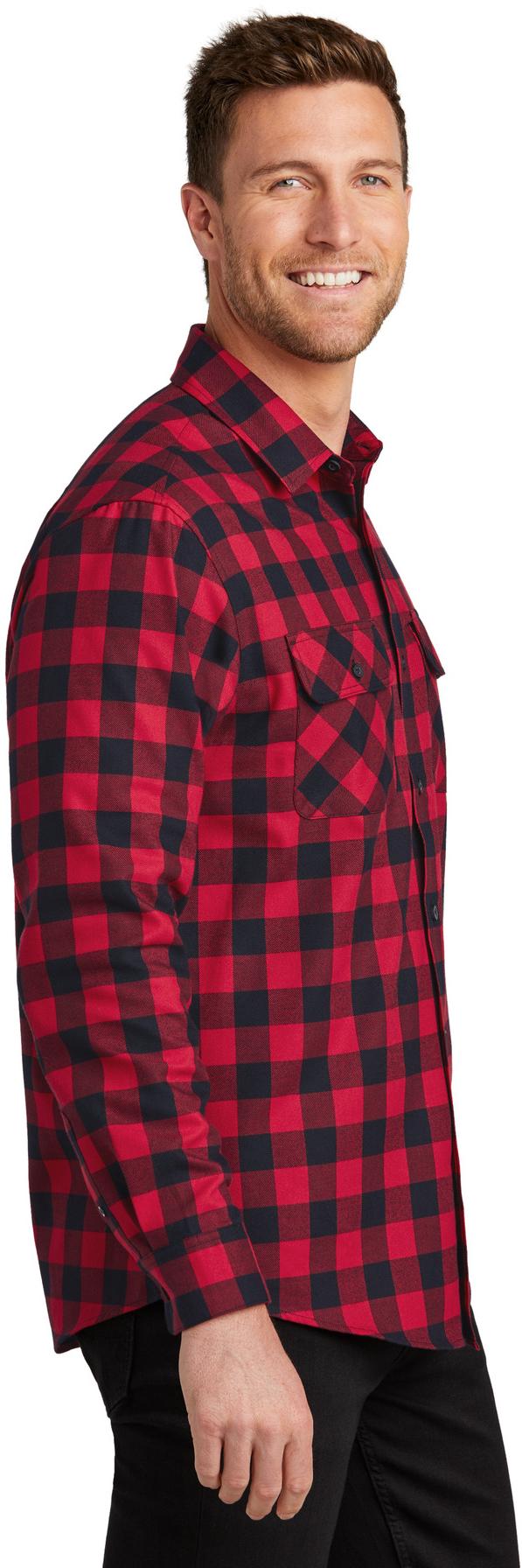 Port Authority® kariertes Flanellhemd W668 Herren Größen XS-4XL - Bild 28 von 46