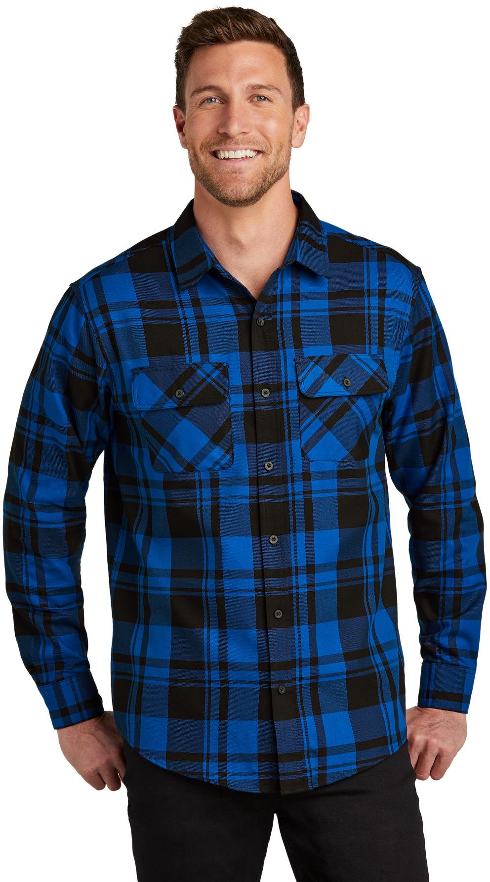 Port Authority® kariertes Flanellhemd W668 Herren Größen XS-4XL - Bild 32 von 46