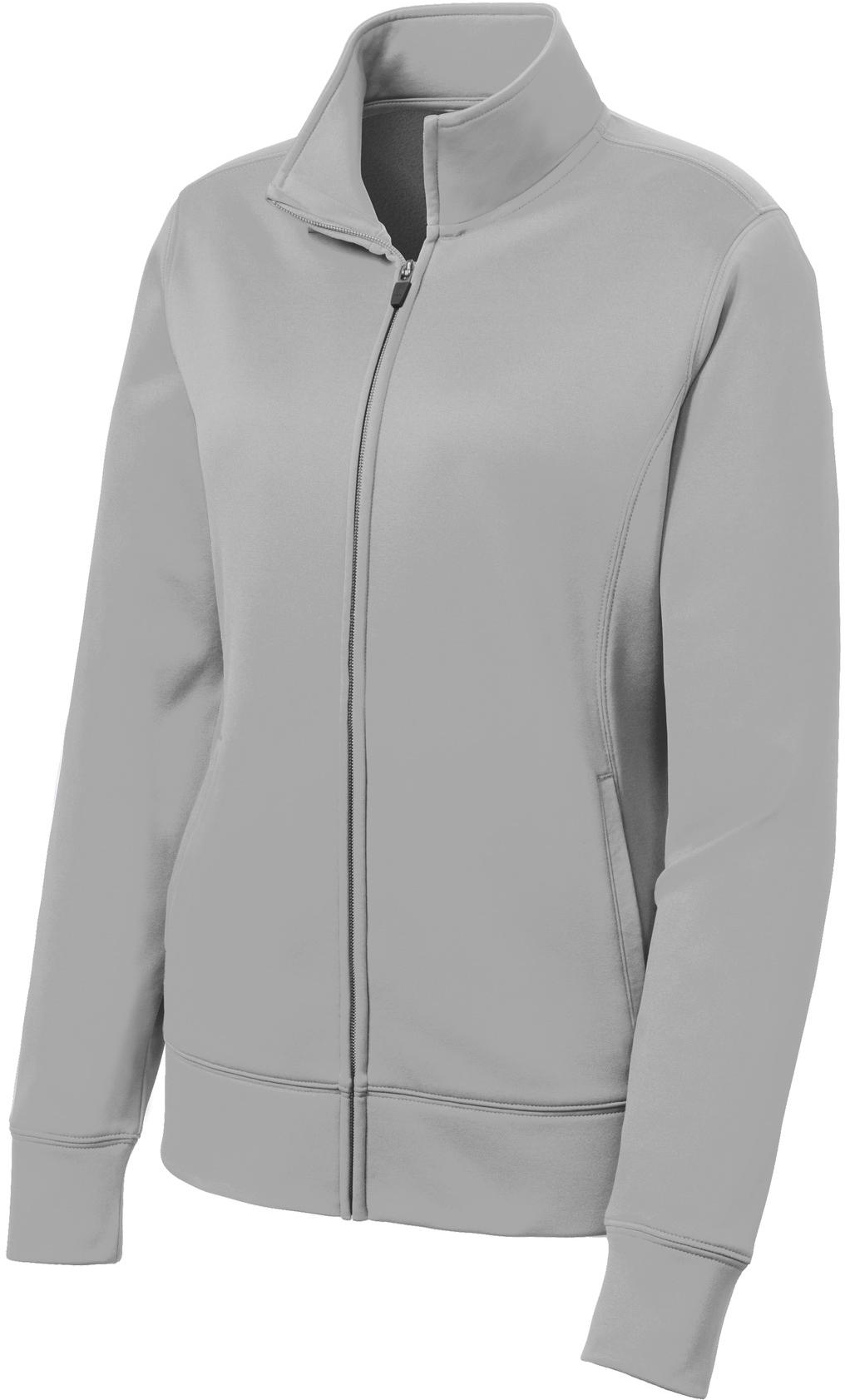 Sport-Tek ® Ladies Sport-Wick ® Fleece Full-Zip Jacket LST241 Ladies XS-4XL - Picture 30 of 41
