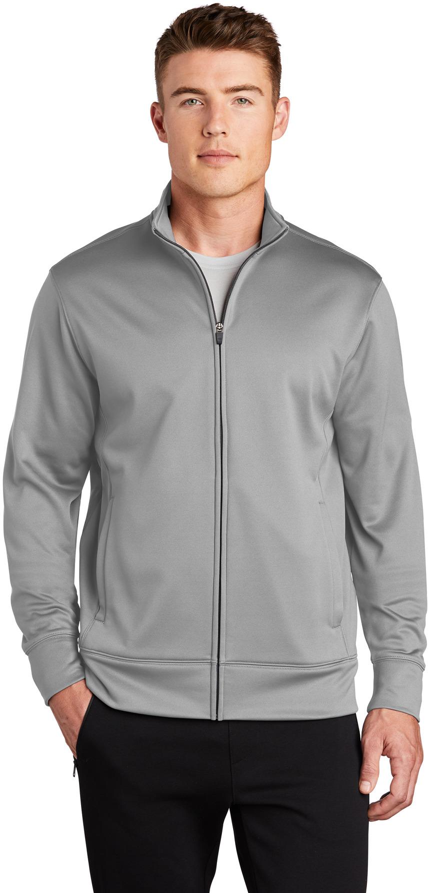 Sport-Tek ® Sport-Wick ® Fleece Full-Zip Jacket ST241 Mens Sizes XS-4XL - Picture 31 of 47