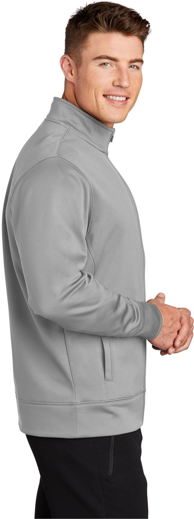 Sport-Tek ® Sport-Wick ® Fleece Full-Zip Jacket ST241 Mens Sizes XS-4XL - Picture 32 of 47