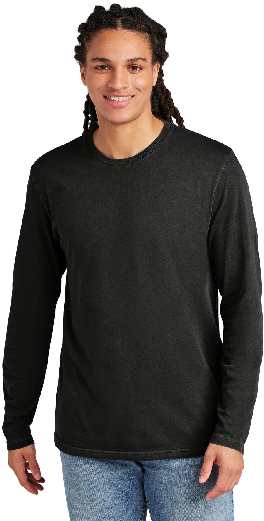 District Wash™ Long Sleeve Tee Herren T-Shirt DT2103 Größen XS-4XL - Bild 2 von 26