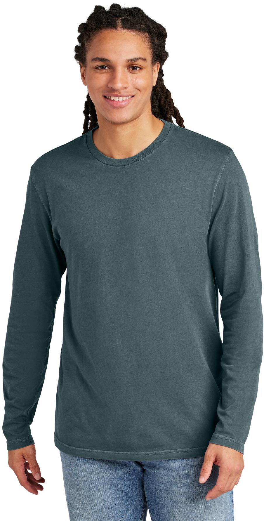 District Wash™ Long Sleeve Tee Herren T-Shirt DT2103 Größen XS-4XL - Bild 7 von 26