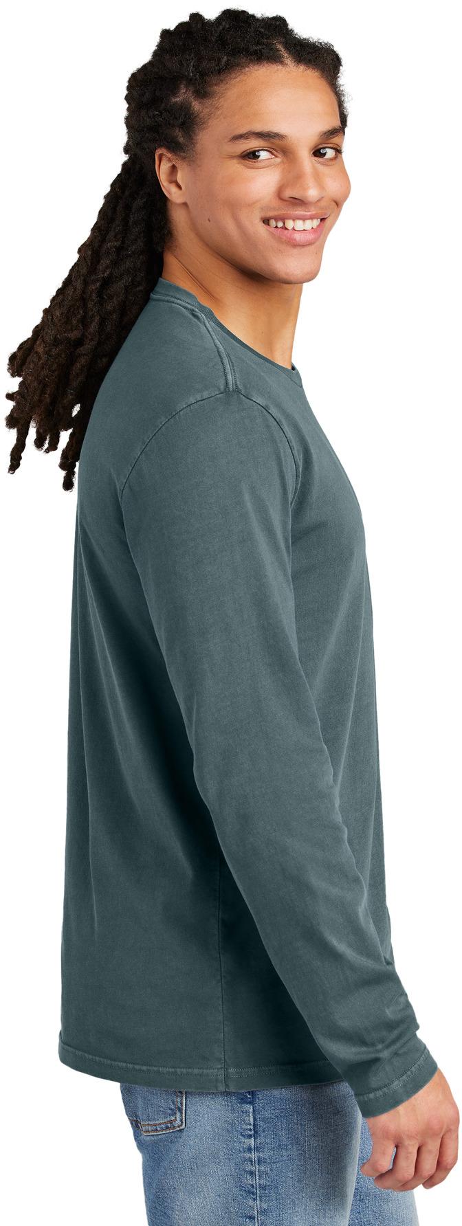 District Wash™ Long Sleeve Tee Herren T-Shirt DT2103 Größen XS-4XL - Bild 8 von 26