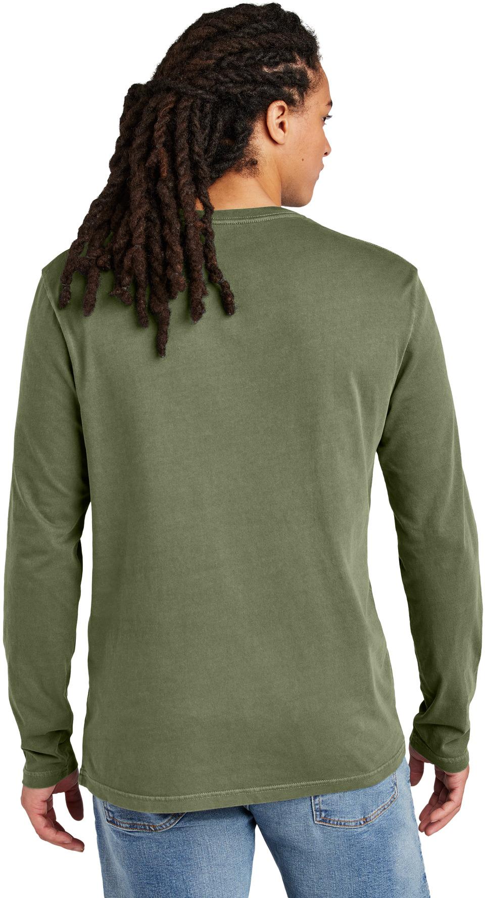 【SATIIIZ】Demer Garment Washing Long-Sleeved T-Shirt District Wash Long Sleeve Tee | Thread Logic