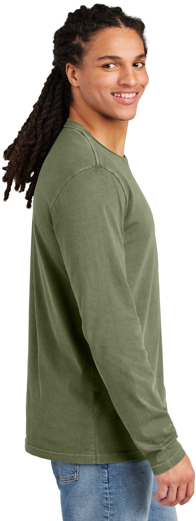 District Wash™ Long Sleeve Tee Herren T-Shirt DT2103 Größen XS-4XL - Bild 18 von 26