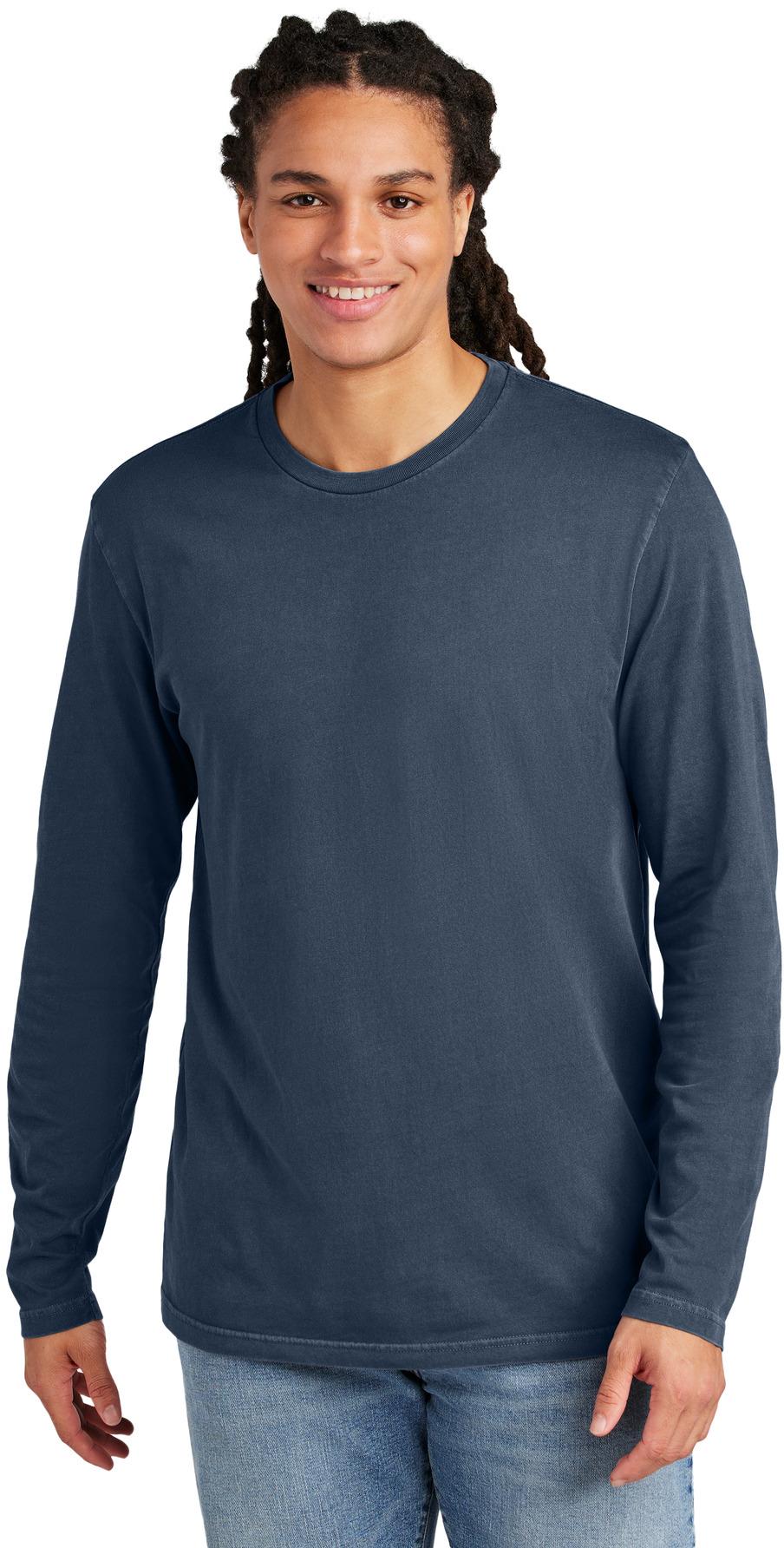 District Wash™ Long Sleeve Tee Herren T-Shirt DT2103 Größen XS-4XL - Bild 22 von 26