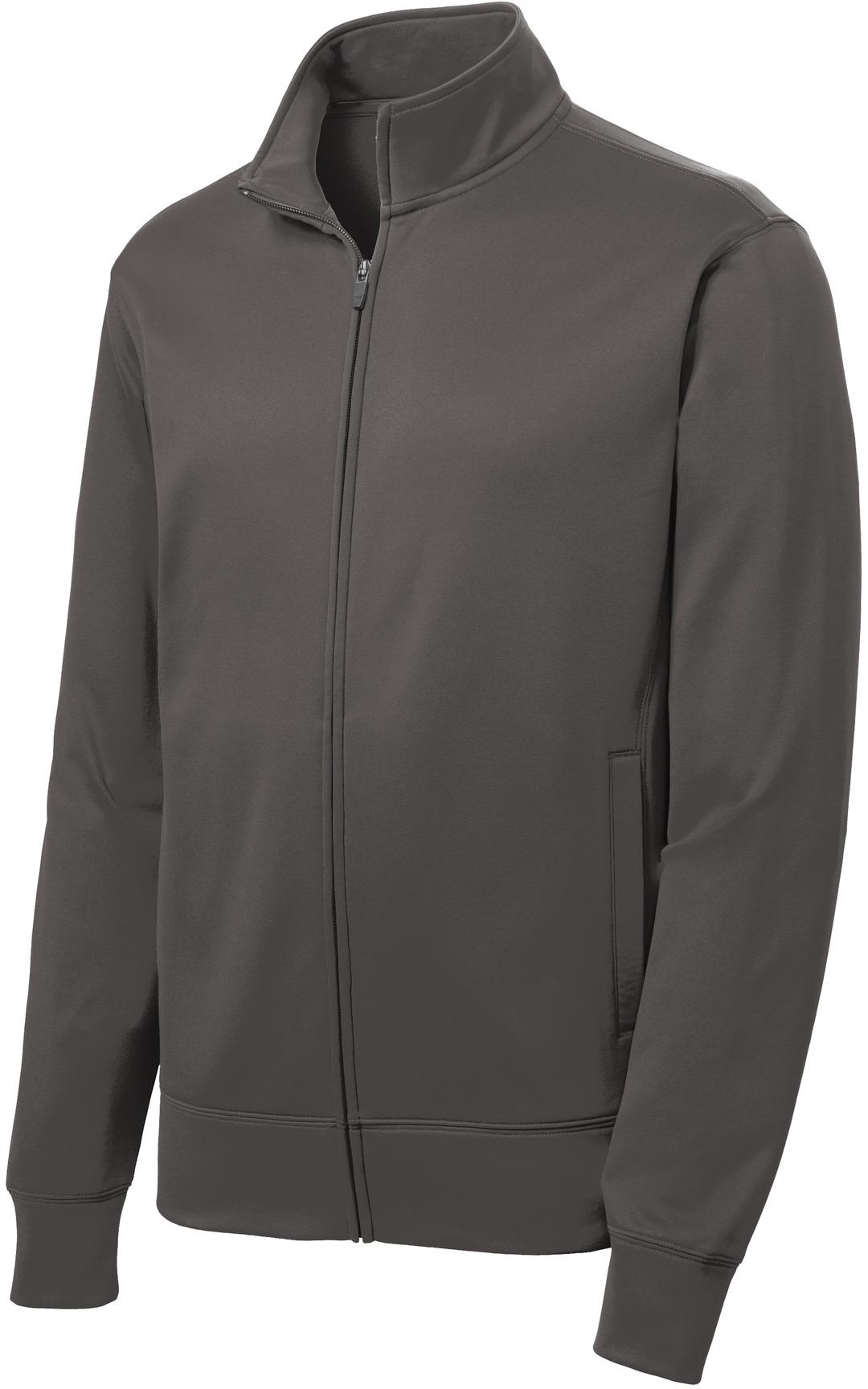 Sport-Tek ® Sport-Wick ® Fleece Full-Zip Jacket ST241 Mens Sizes XS-4XL - Picture 23 of 47