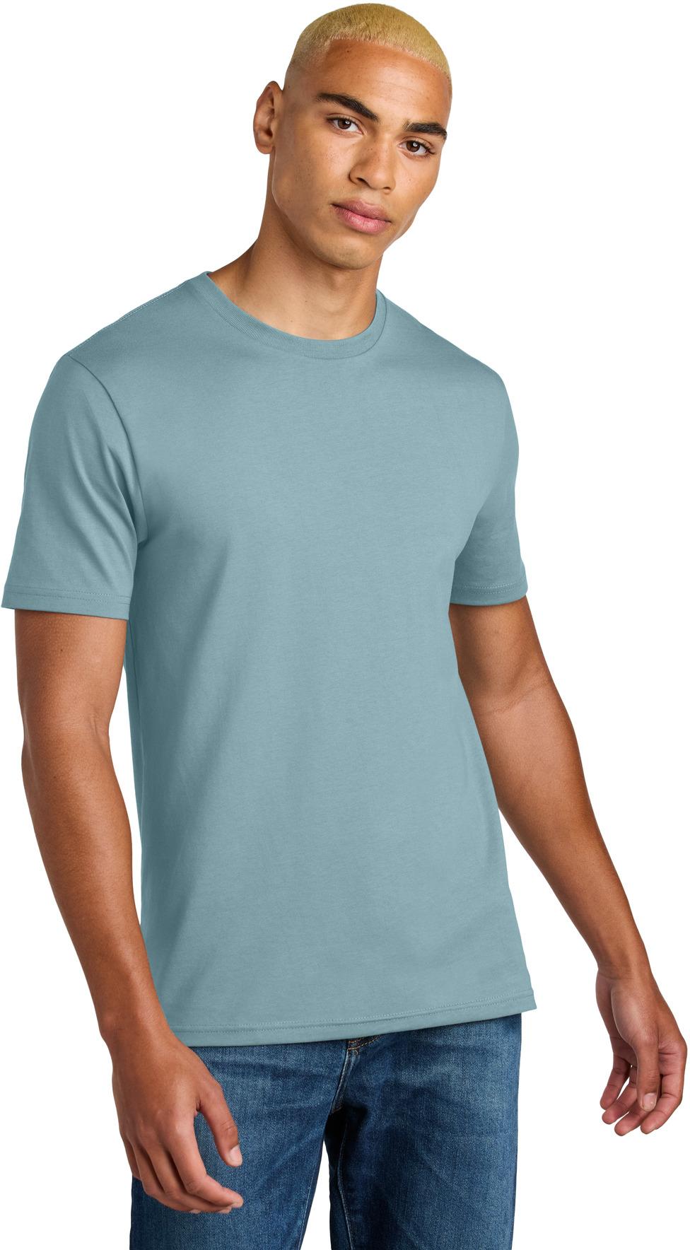 District Perfect Weight Icon Tee Shirt, DT106, 17 Colors, Sizes XS-4XL