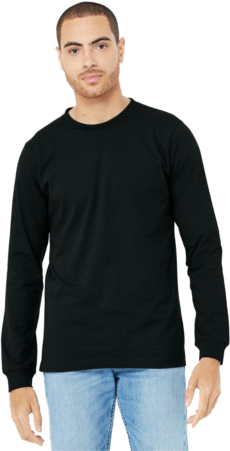 BELLA+CANVAS ® Unisex Heather CVC Long Sleeve Tee Shirt BC3501CVC, XS-3XL - Picture 74 of 75