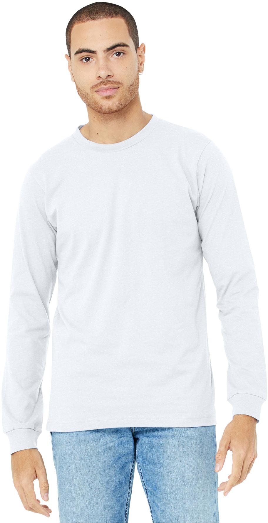 BELLA+CANVAS ® Unisex Heather CVC Long Sleeve Tee Shirt BC3501CVC, XS-3XL - Picture 75 of 75